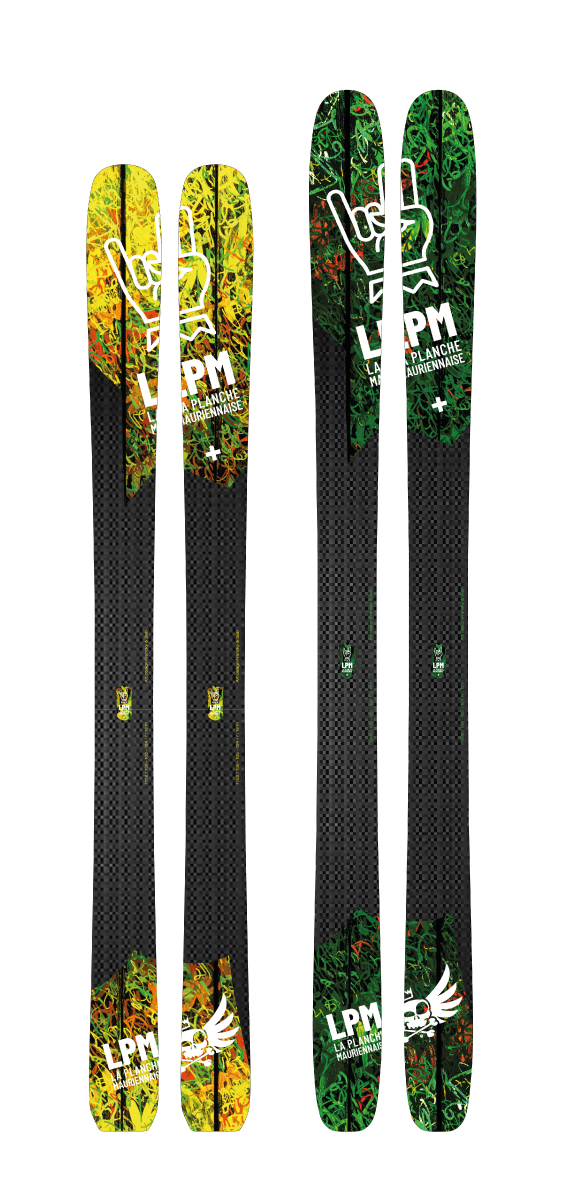 Design Black 105 - LPM / La Planche Mauriennaise - Skis haut de gamme