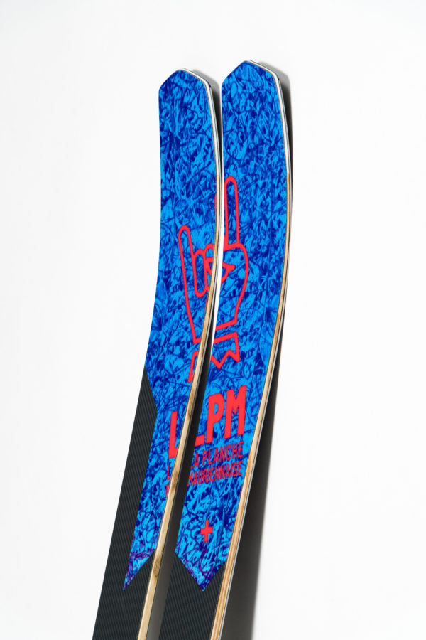 Le 97 ski LPM La Planche Mauriennaise fabrications artisanale skis Maurienne Savoie Albiez France Design