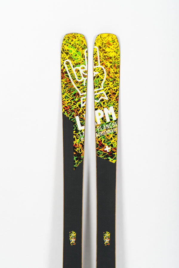 le 88 la planche mauriennaise lpm freerando ski freeride design alpes maurienne carbone artisan artisanat