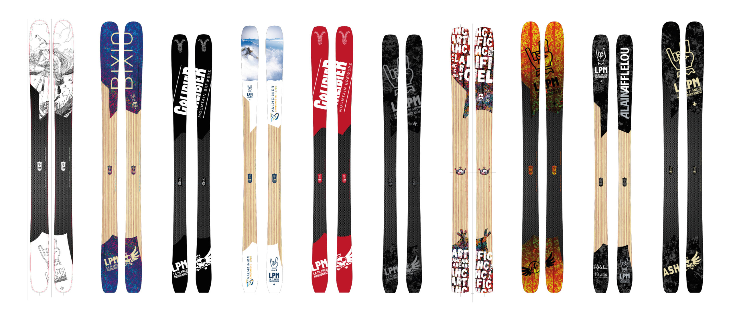 skis personnalisés